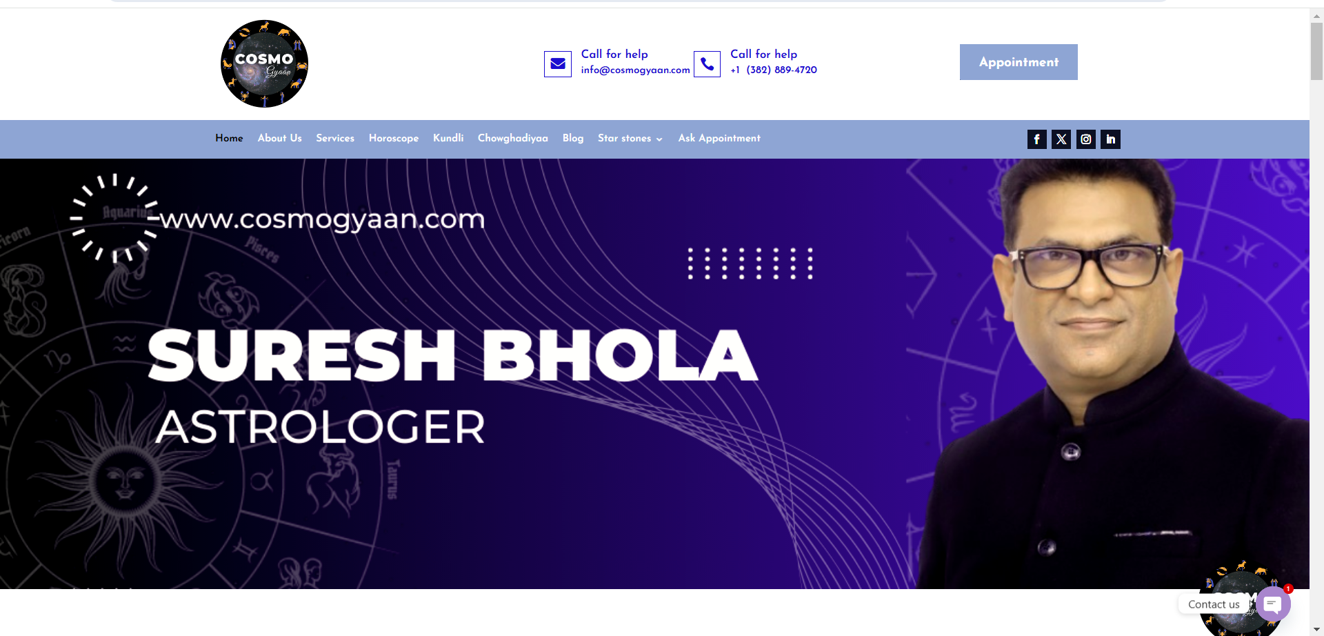 Website Development - Astrology