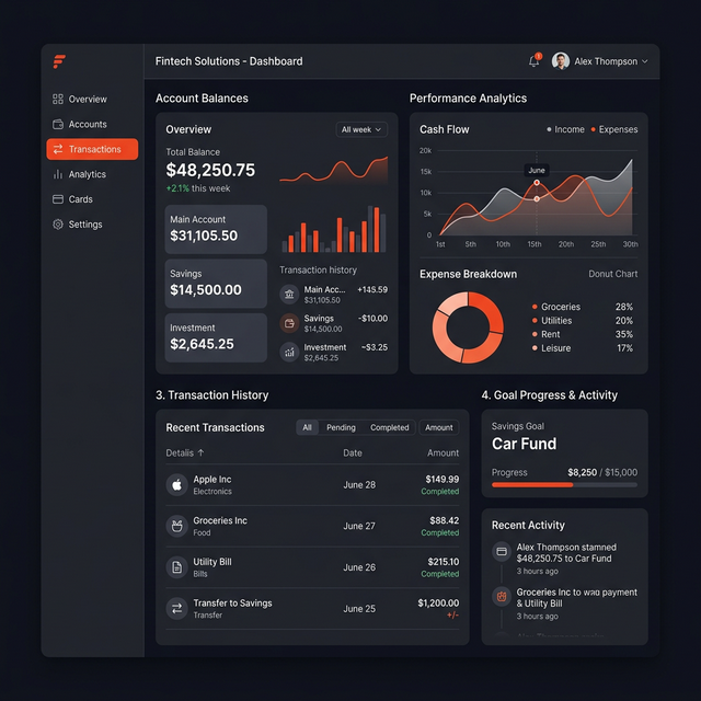 Financial Dashboard